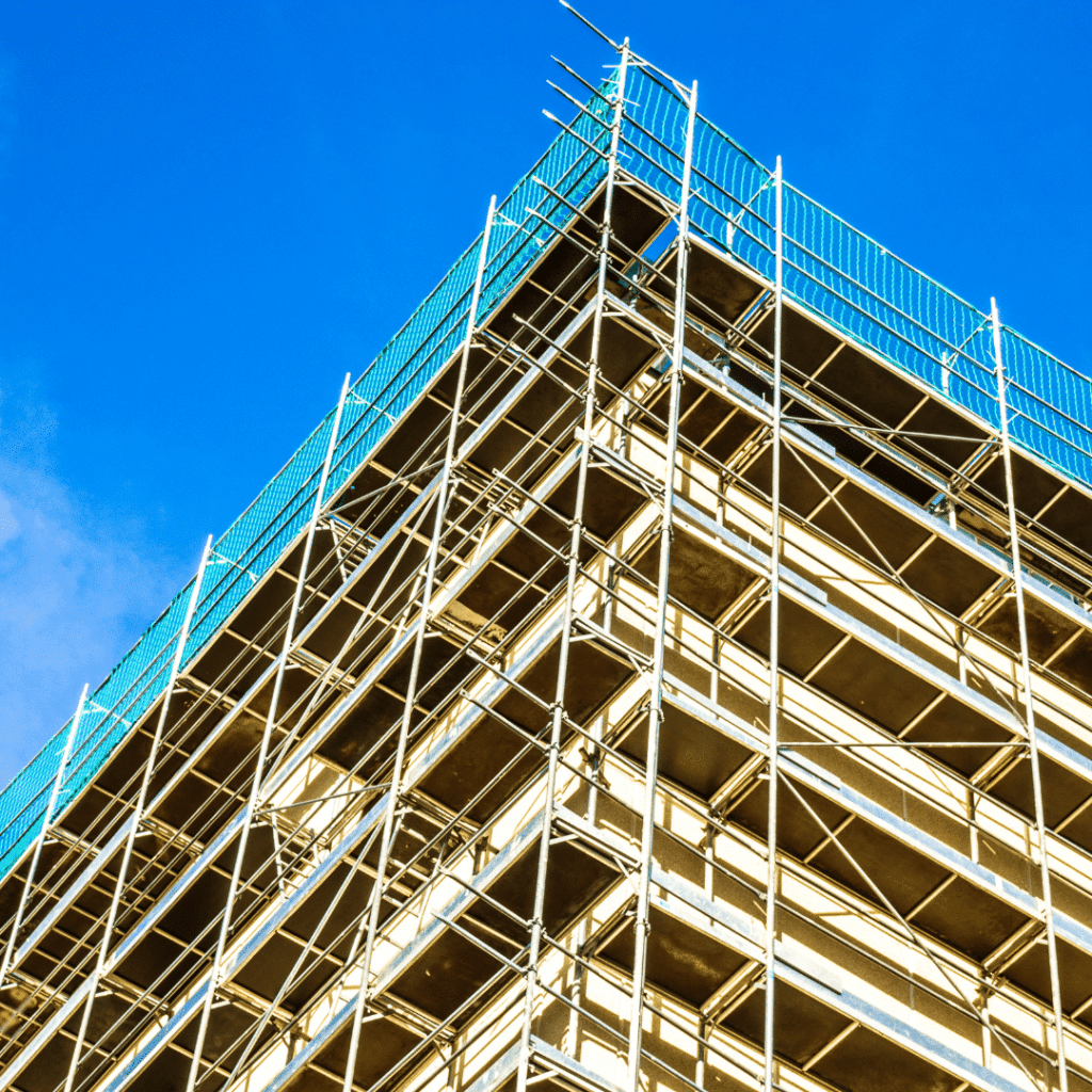 Commercial scaffolding