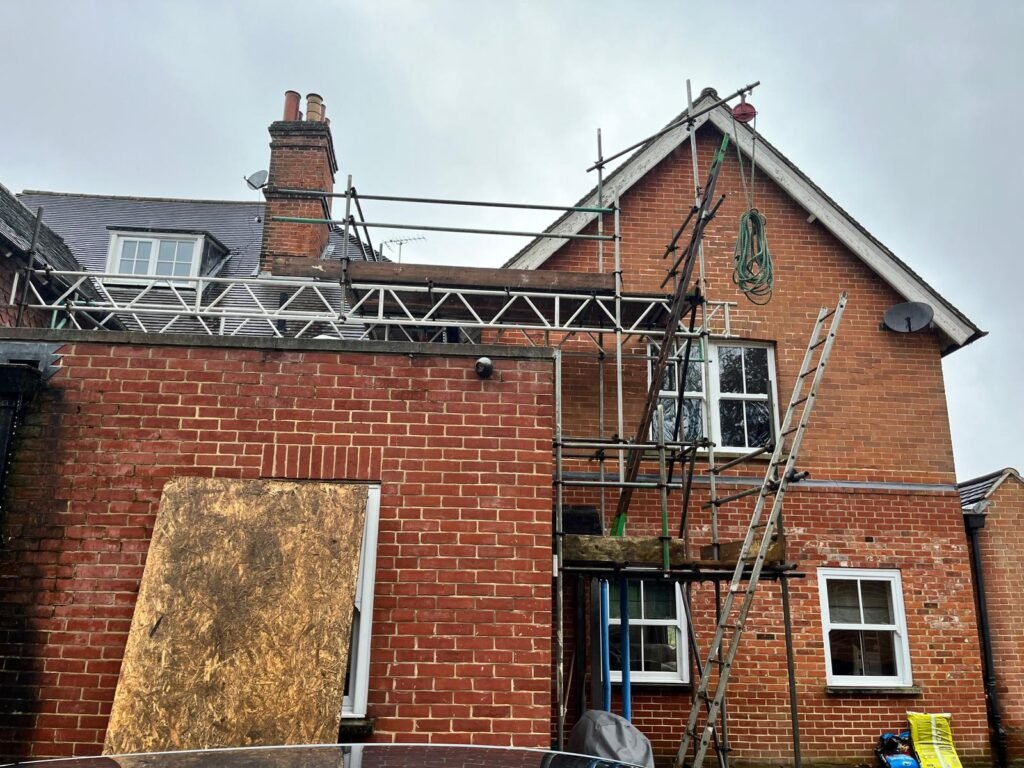 Commercial scaffolding