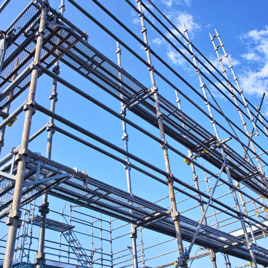 Commercial scaffolding for businesses